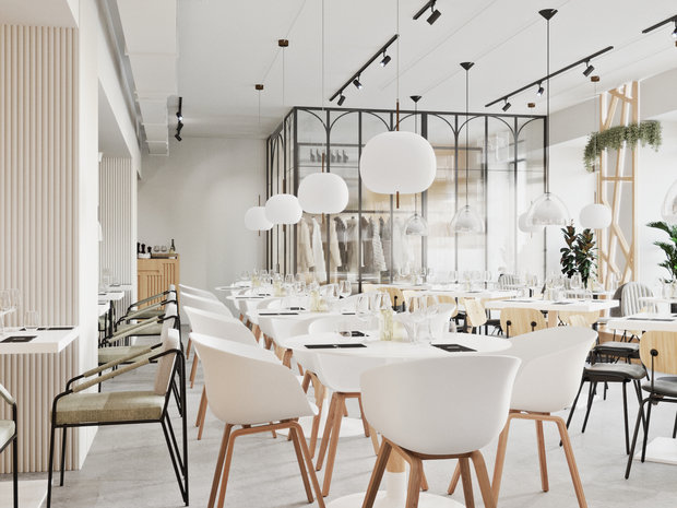 Фото из портфолио Ресторан ЭКО – фотографии дизайна интерьеров на INMYROOM