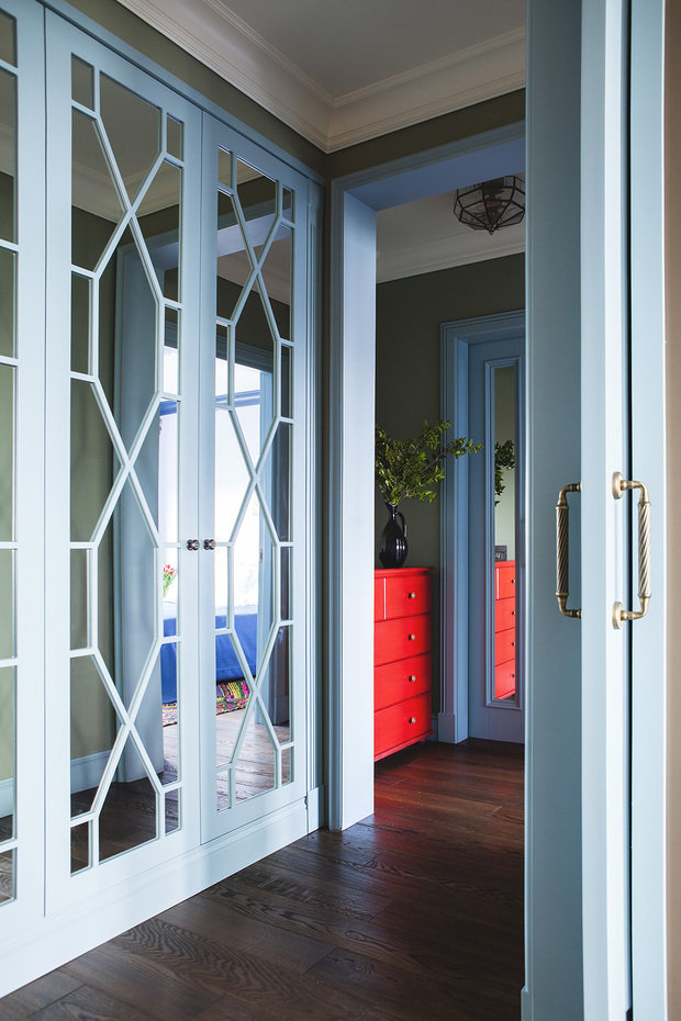 Фотография: Прихожая в стиле Прованс и Кантри, Современный, Квартира, Проект недели, Панельный дом, Путилково, 2 комнаты, 60-90 метров, КОПЭ-Парус, Наталья Комова – фото на INMYROOM