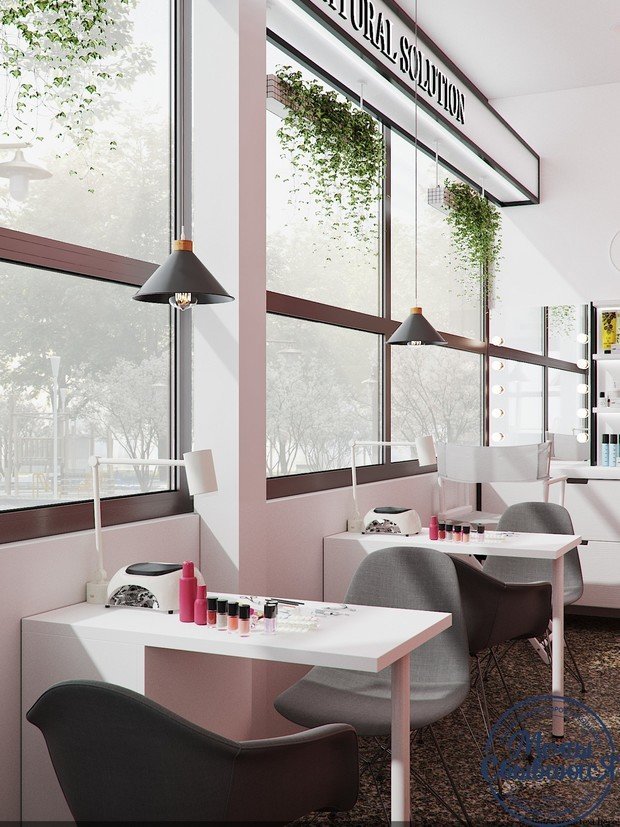 Фото из портфолио Интерьер салона косметики – фотографии дизайна интерьеров на INMYROOM