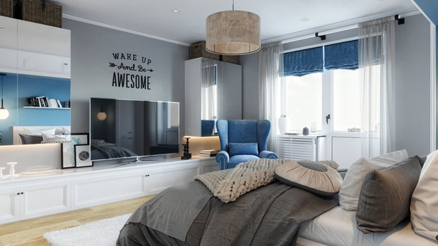 Фото из портфолио голубые океаны – фотографии дизайна интерьеров на INMYROOM