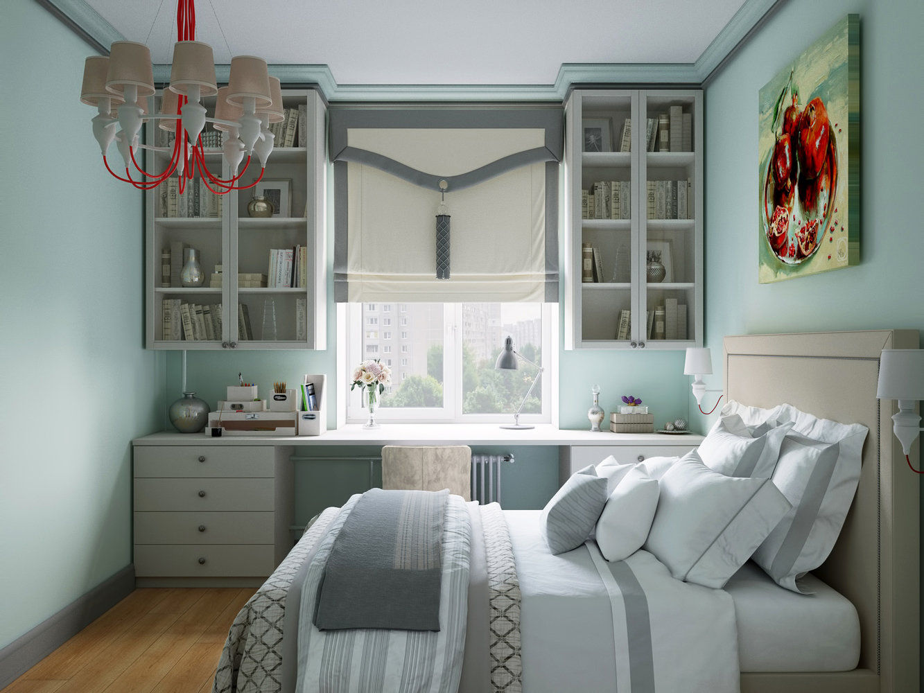 Фотография: Спальня в стиле Скандинавский, Квартира, Проект недели, Москва, Сталинка, Алена Юдина, 3 комнаты, 60-90 метров – фото на INMYROOM Фотография: Спальня в стиле Скандинавский, Квартира, Проект недели, Москва, Сталинка, Алена Юдина, 3 комнаты, 60-90 метров – фото на INMYROOM