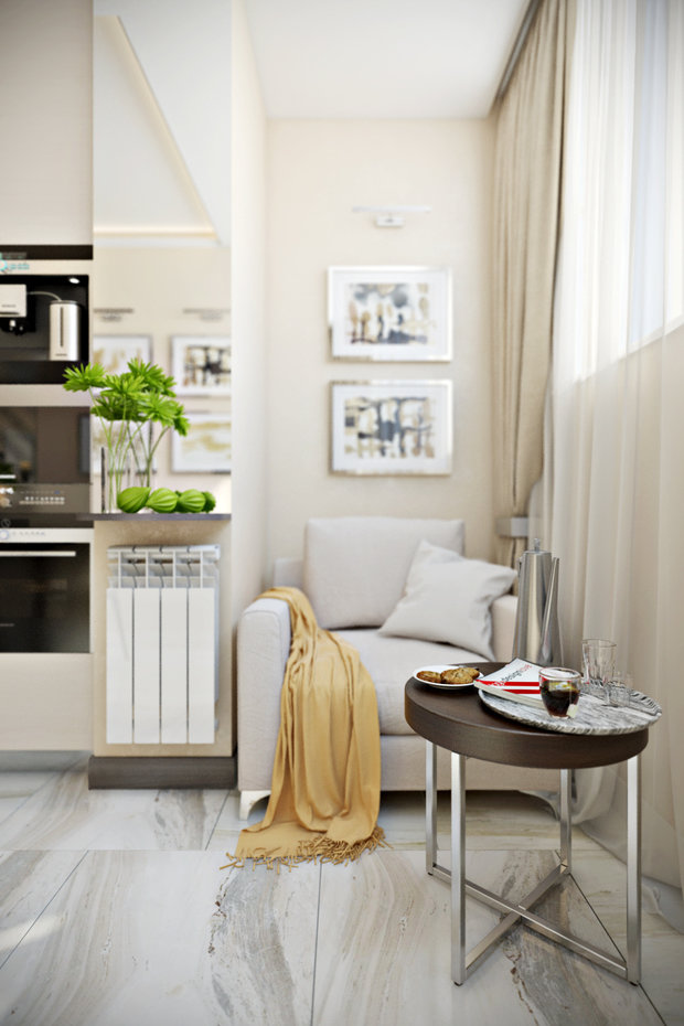 Фото из портфолио Гостиная в стиле неоклассики – фотографии дизайна интерьеров на INMYROOM