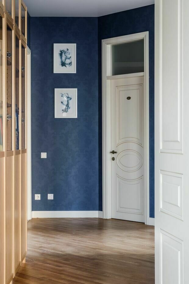 Фотография: Прихожая в стиле Прованс и Кантри, Скандинавский, Эклектика, Винтажный, Квартира, Проект недели, дизайн интерьера в сталинке, Сталинка, 4 и больше, Более 90 метров – фото на INMYROOM