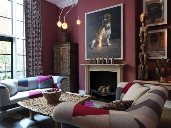 Фотография: Гостиная в стиле Восточный, Эклектика, Дома и квартиры, Городские места, Отель, Большие окна – фото на INMYROOM