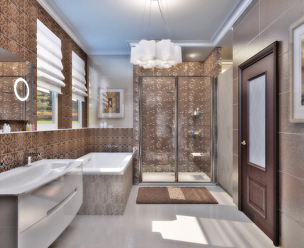 Фото из портфолио Ванные – фотографии дизайна интерьеров на INMYROOM