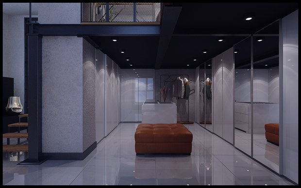 Фото из портфолио Penthouse Loft – фотографии дизайна интерьеров на INMYROOM