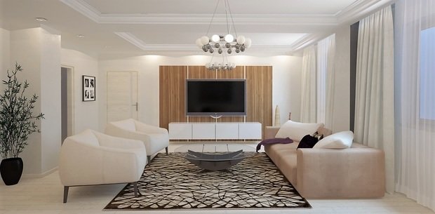 Фото из портфолио Гостиная New York – фотографии дизайна интерьеров на INMYROOM