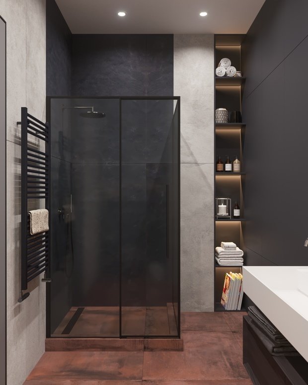 Фото из портфолио Интересный современный – фотографии дизайна интерьеров на INMYROOM