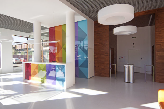 Фотография: Офис в стиле Хай-тек, Современный, Офисное пространство, Дома и квартиры, Проект недели – фото на INMYROOM