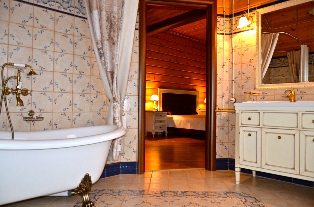 Фото из портфолио Загородный дом из бруса – фотографии дизайна интерьеров на INMYROOM Фото из портфолио Загородный дом из бруса – фотографии дизайна интерьеров на INMYROOM