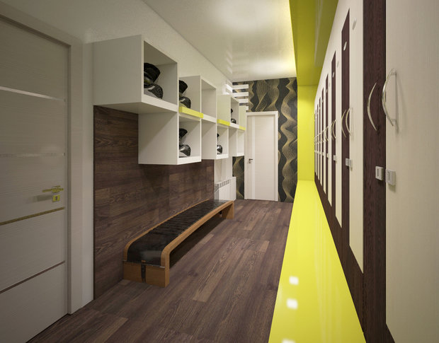 Фото из портфолио Раздевалка гоночного клуба. – фотографии дизайна интерьеров на INMYROOM