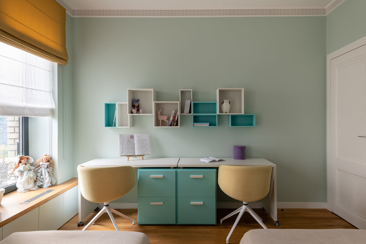 Фотография: Детская в стиле Современный, Квартира, Проект недели, Москва, 3 комнаты, 60-90 метров, Андрей Байков, Наталья Самохина – фото на INMYROOM Фотография: Детская в стиле Современный, Квартира, Проект недели, Москва, 3 комнаты, 60-90 метров, Андрей Байков, Наталья Самохина – фото на INMYROOM