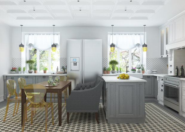 Фотография: Кухня и столовая в стиле Классический, Современный, Советы, Юлия Чернова – фото на INMYROOM