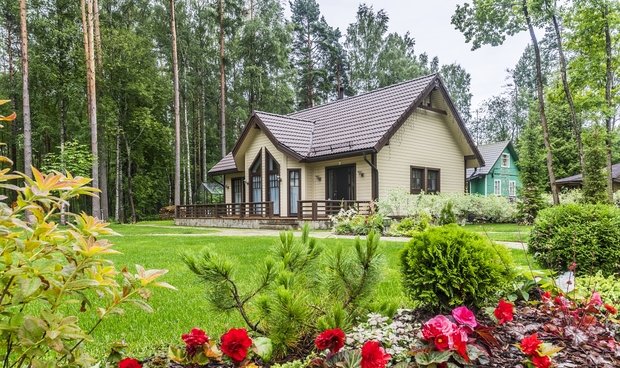 Фото из портфолио Загородный дом под Петербургом – фотографии дизайна интерьеров на INMYROOM