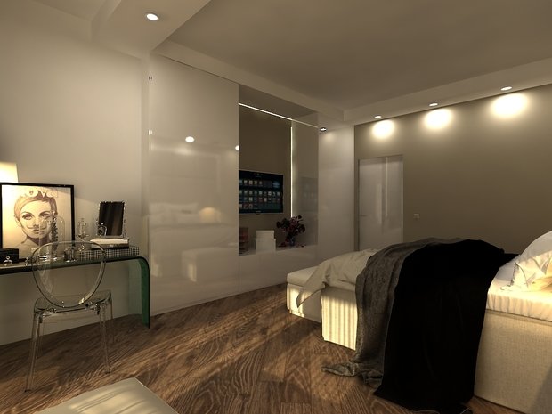 Фото из портфолио Проект квартиры в Уфе – фотографии дизайна интерьеров на INMYROOM