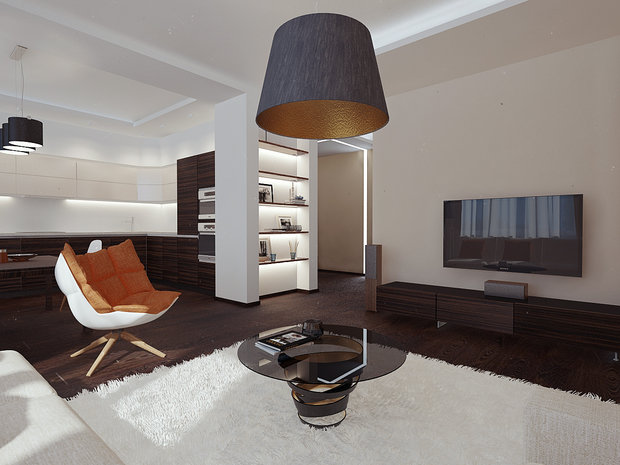 Фото из портфолио Living room – фотографии дизайна интерьеров на INMYROOM