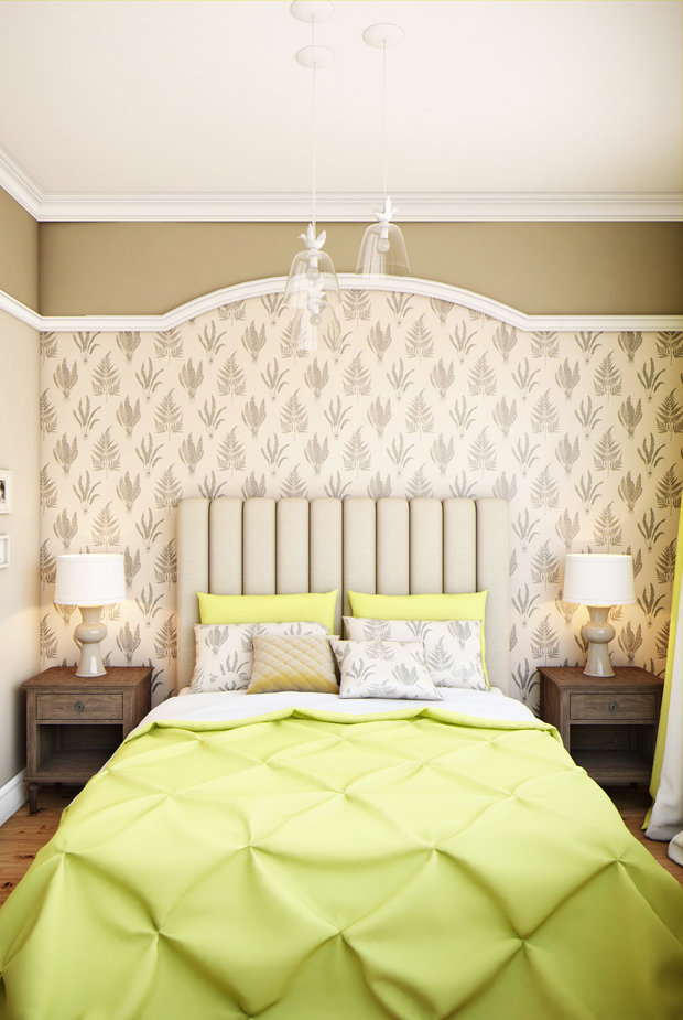 Фотография: Спальня в стиле Прованс и Кантри, Классический, Современный, Эклектика, Квартира, Gramercy Home, Проект недели, Москва, Зеленый, Бежевый, Розовый, Бирюзовый, Марина Саркисян, Jacob Delafon, Laufen Palomba Collection, Designers Guild, Hansgrohe Raindance, Eiffinger, Aqua Azzuro, Atlas Concorde Doga Vanilla Cassettone, Vasily, квартира со свободной планировкой, свободная планировка, классический интерьер – фото на INMYROOM