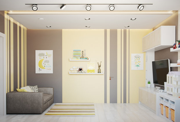 Фото из портфолио Игровая – фотографии дизайна интерьеров на INMYROOM