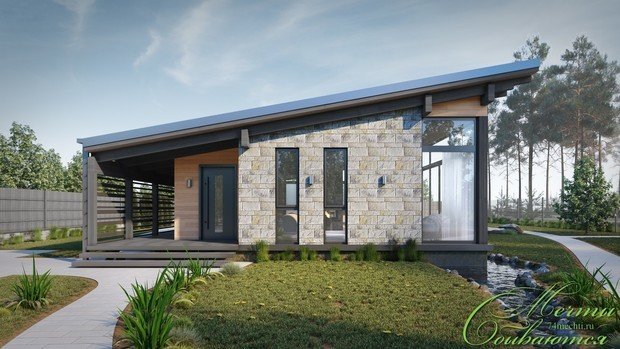 Фото из портфолио Гостевой домик – фотографии дизайна интерьеров на INMYROOM