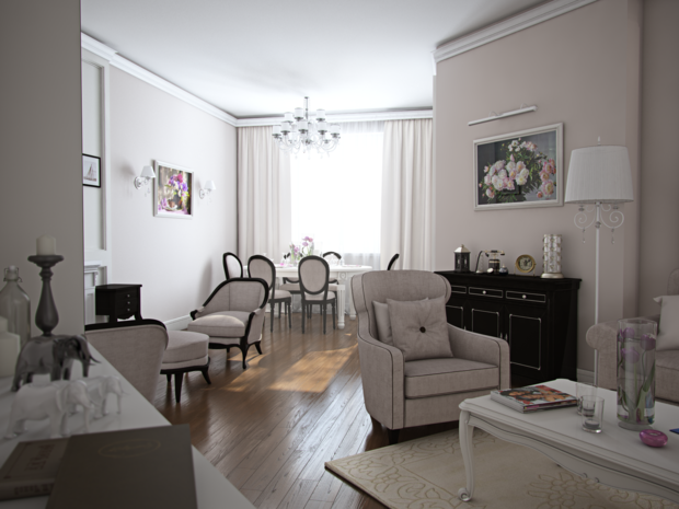Фото из портфолио ЖК "Континенталь" – фотографии дизайна интерьеров на INMYROOM