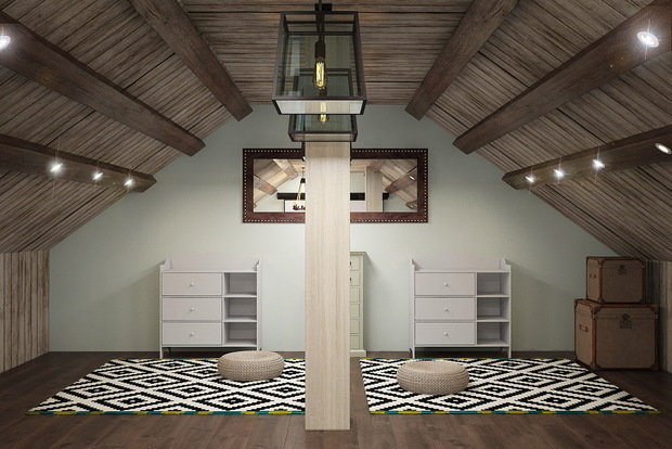 Фото из портфолио Дом в Красногорске – фотографии дизайна интерьеров на INMYROOM