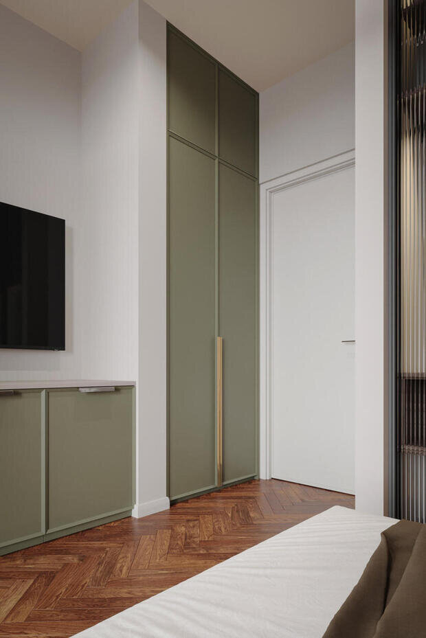 Фото из портфолио Дизайн-проект квартиры в ЖК «17/33 Петровский остров» в стиле современной и французской классики – фотографии дизайна интерьеров на INMYROOM