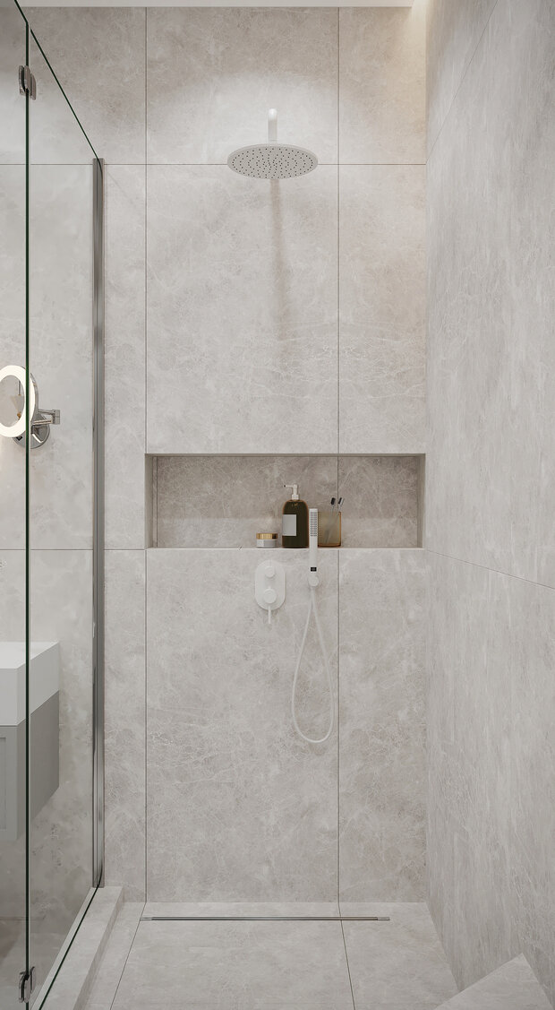 Фото из портфолио Дизайн-проект квартиры в ЖК «Logos (Логос)» в стиле французская классика – фотографии дизайна интерьеров на INMYROOM