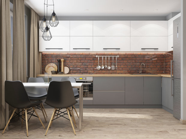Фото из портфолио Кухня-гостиная - лофт – фотографии дизайна интерьеров на INMYROOM