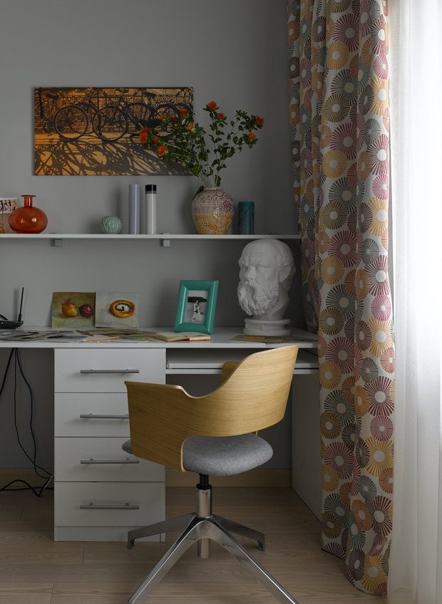 Фото из портфолио Квартира для мамы и дочки – фотографии дизайна интерьеров на INMYROOM