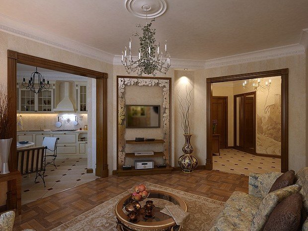 Фото из портфолио Квартира в Красногорске 85 м². – фотографии дизайна интерьеров на INMYROOM