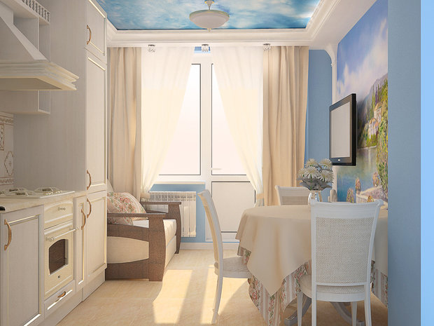 Фото из портфолио Кухня в венецианском стиле – фотографии дизайна интерьеров на INMYROOM