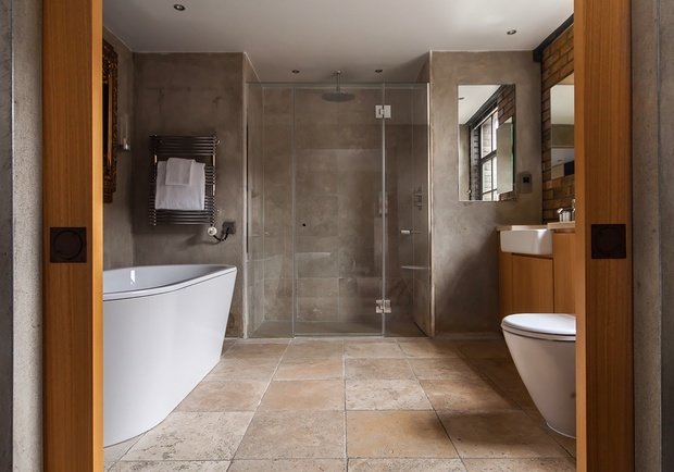 Фото из портфолио Квартира в Нью-Йорке: мужской интерьер – фотографии дизайна интерьеров на INMYROOM