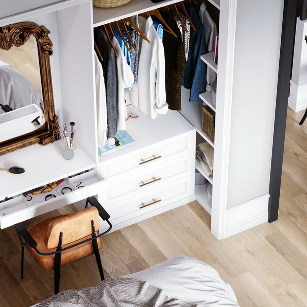 Фотография: Спальня в стиле Скандинавский, Квартира, Проект недели, Санкт-Петербург, 1 комната, 40-60 метров, Монолитно-кирпичный, Студия 20:18 – фото на INMYROOM