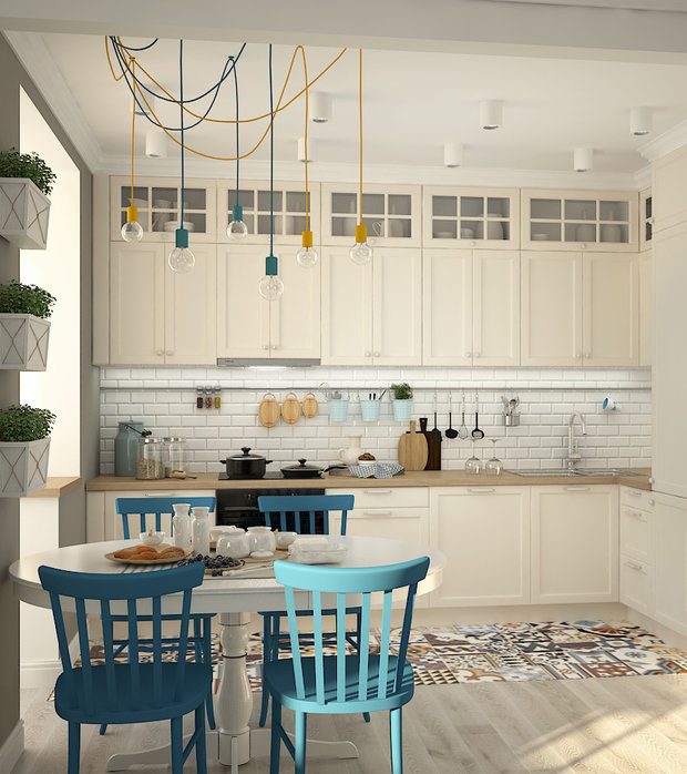 Фото из портфолио Свет и воздух – фотографии дизайна интерьеров на INMYROOM