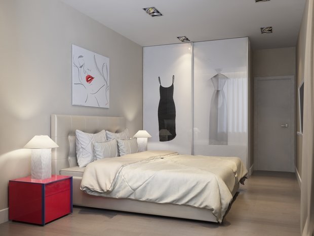 Фотография: Спальня в стиле Современный, Хай-тек – фото на INMYROOM