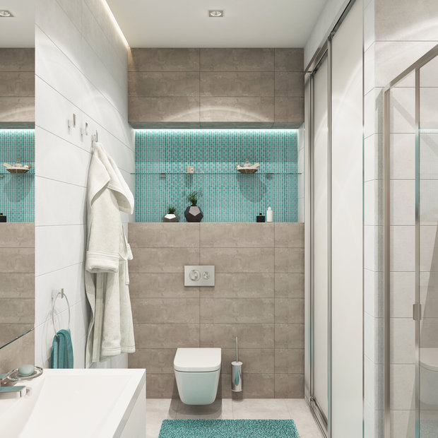 Фотография: Ванная в стиле Современный, Минимализм – фото на INMYROOM