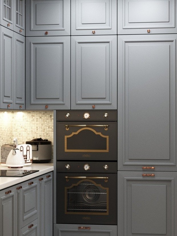 Фото из портфолио Дизайн квартиры в стиле американской классики с элементами французской – фотографии дизайна интерьеров на INMYROOM