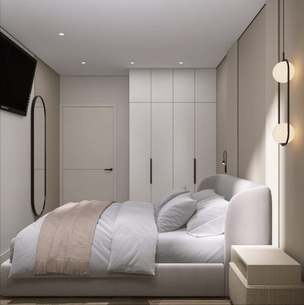 Фото из портфолио Квартира на ул. Баженова – фотографии дизайна интерьеров на INMYROOM