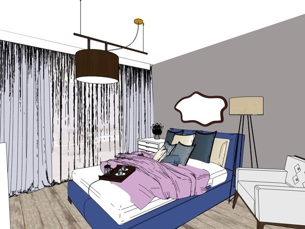 Фото из портфолио Скетчи – фотографии дизайна интерьеров на INMYROOM