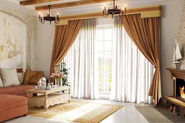 Фото из портфолио Гостиная в колониальном стиле – фотографии дизайна интерьеров на INMYROOM