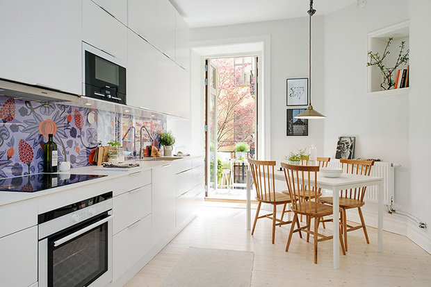 Фотография: Кухня и столовая в стиле Лофт, Скандинавский, Интерьер комнат, Проект недели – фото на INMYROOM