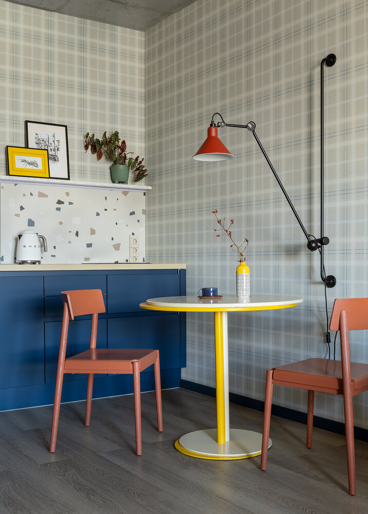 Фотография: Кухня и столовая в стиле Современный, Квартира, Проект дня, Казань, Монолитный дом, 2 комнаты, 60-90 метров – фото на INMYROOM Фотография: Кухня и столовая в стиле Современный, Квартира, Проект дня, Казань, Монолитный дом, 2 комнаты, 60-90 метров – фото на INMYROOM