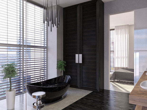 Фотография: Ванная в стиле Современный, Хай-тек – фото на INMYROOM