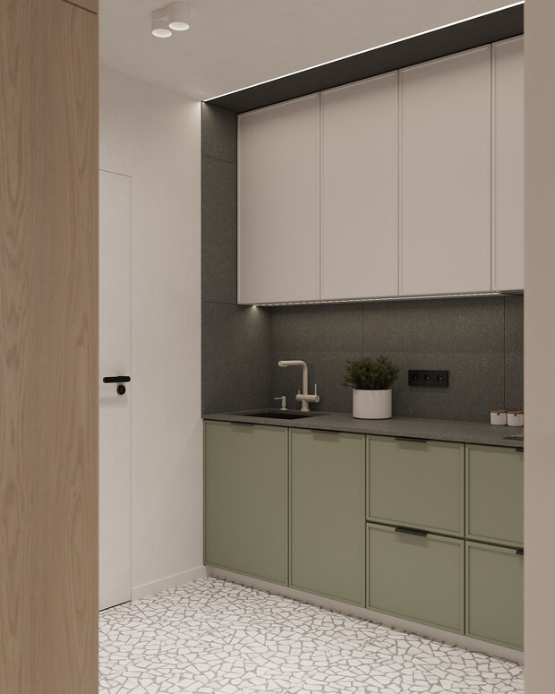 Фото из портфолио КВАРТИРА НА СУХАРЕВСКОЙ – фотографии дизайна интерьеров на INMYROOM