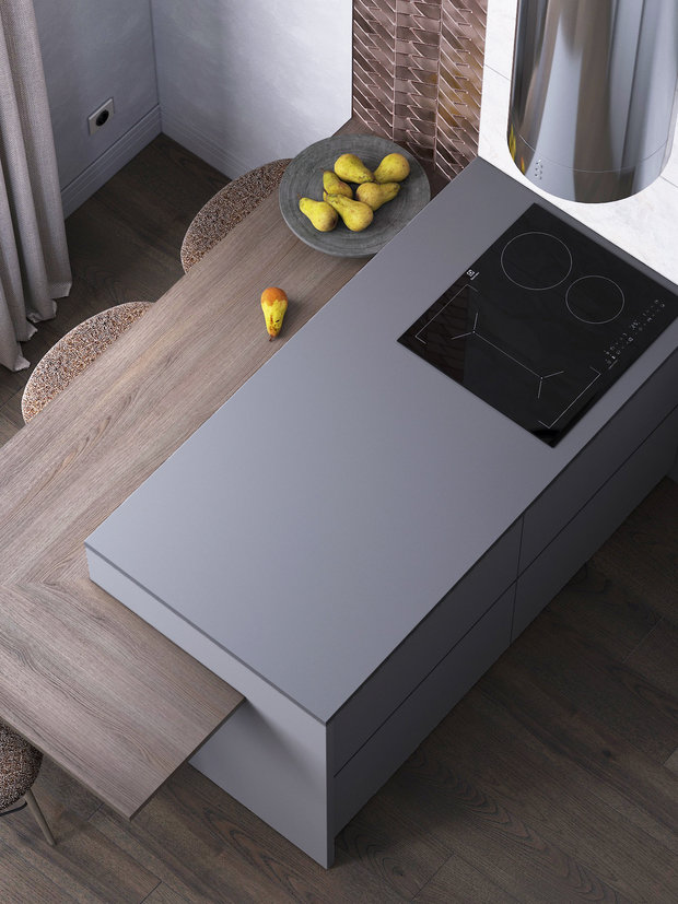 Фото из портфолио Кухня-гостиная   – фотографии дизайна интерьеров на INMYROOM