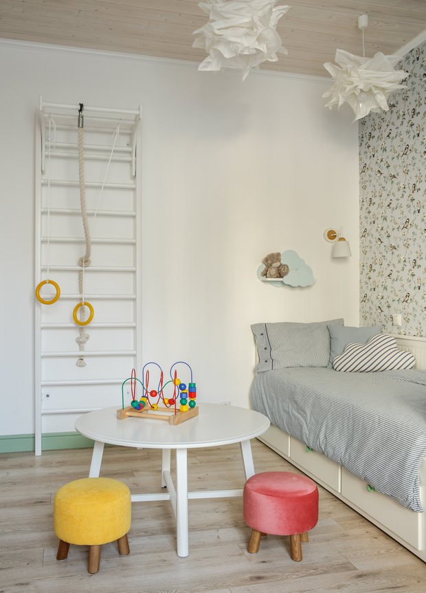 Фотография: Детская в стиле Прованс и Кантри, Квартира, Проект недели, Москва, 3 комнаты, 60-90 метров – фото на INMYROOM