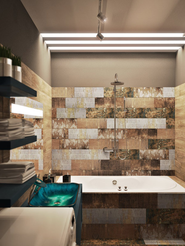 Фото из портфолио Квартира в стиле лофт, 70 м2 – фотографии дизайна интерьеров на INMYROOM