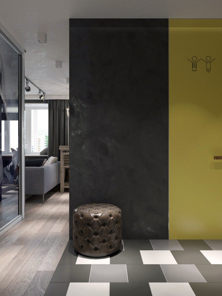 Фотография: Прихожая в стиле Лофт, Кухня и столовая, Квартира, Студия, Проект недели, Москва, Павел Алексеев, Хрущевка, до 40 метров – фото на INMYROOM