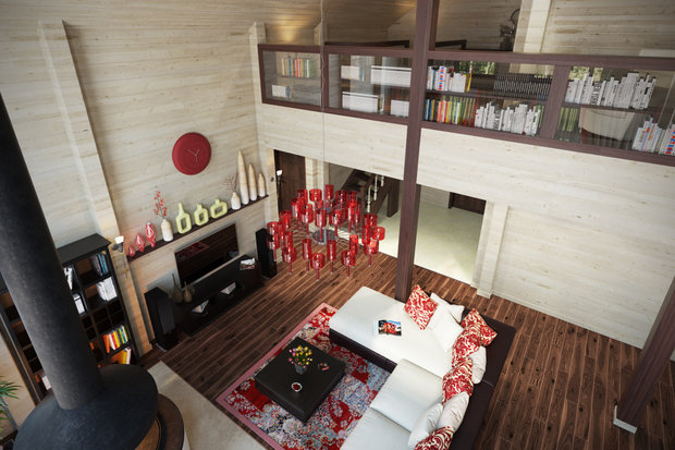 Фото из портфолио Роскошный уют – фотографии дизайна интерьеров на INMYROOM