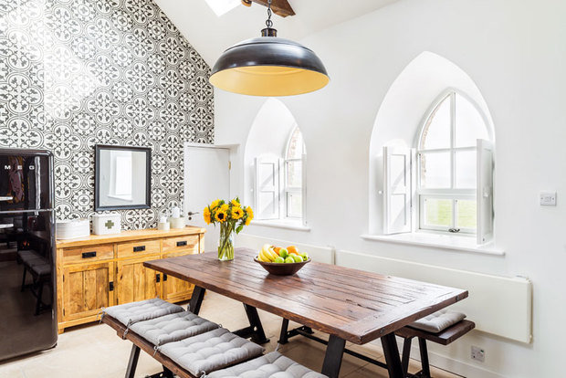 Фото из портфолио Часовня преобразованная в жилой дом в Англии – фотографии дизайна интерьеров на INMYROOM